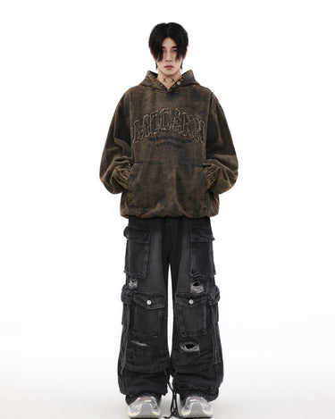GS No. 270 Distressed Hoodie - Gentleman's Seoul - 
