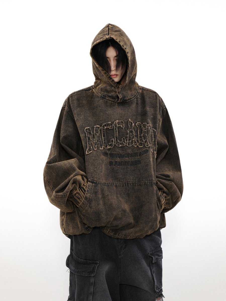 GS No. 270 Distressed Hoodie - Gentleman's Seoul - 