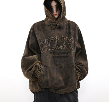 GS No. 270 Distressed Hoodie - Gentleman's Seoul - 