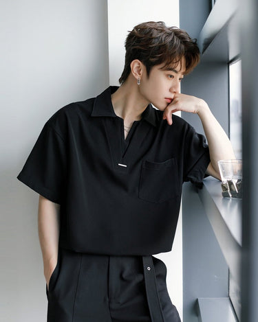 GS No. 272 V - neck T - shirt - Gentleman's Seoul - 