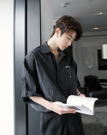 GS No. 273 Textured Sicily Shirt - Gentleman's Seoul - 