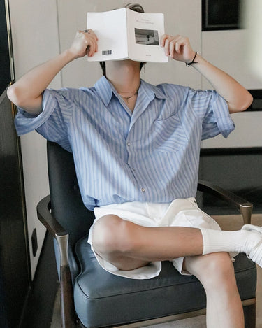 GS No. 275 Summer Striped Shirt - Gentleman's Seoul - 