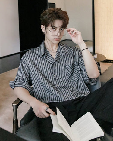 GS No. 275 Summer Striped Shirt - Gentleman's Seoul - 