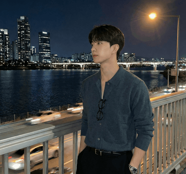 GS No. 28 Old Money Loose Cardigan - Gentleman's Seoul - 