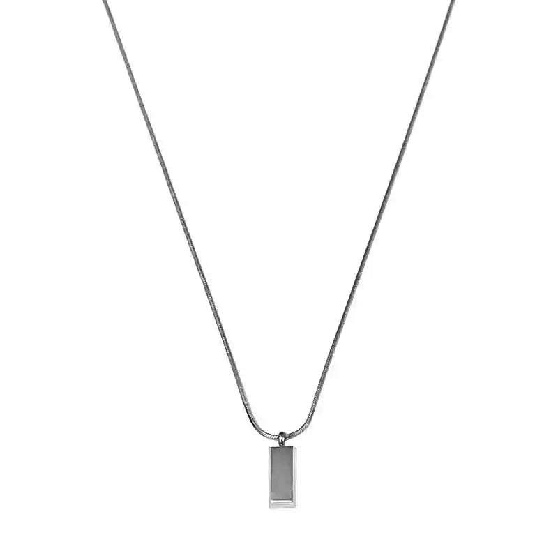 GS No. 283 Brick Necklace - Gentleman's Seoul - 