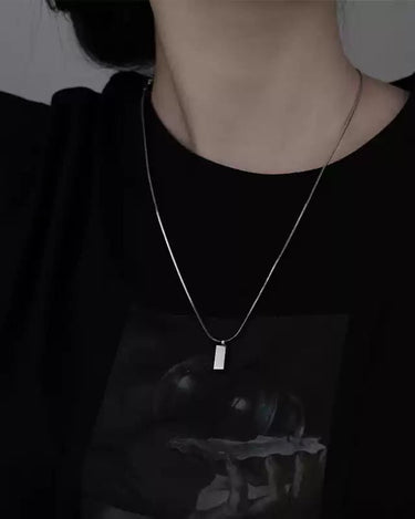 GS No. 283 Brick Necklace - Gentleman's Seoul - 