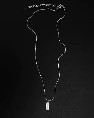 GS No. 283 Brick Necklace - Gentleman's Seoul - 