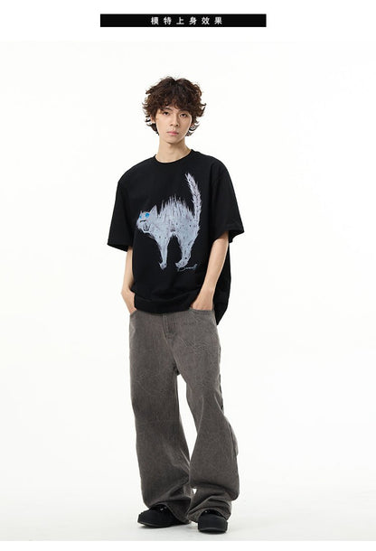 GS No. 286 Cat T-shirt - Gentleman's Seoul - 