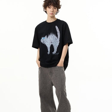 GS No. 286 Cat T-shirt - Gentleman's Seoul - 