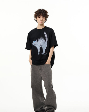 GS No. 286 Cat T-shirt - Gentleman's Seoul - 
