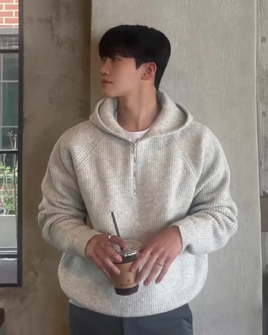 GS No. 294 Hooded Sweater - Gentleman's Seoul - 