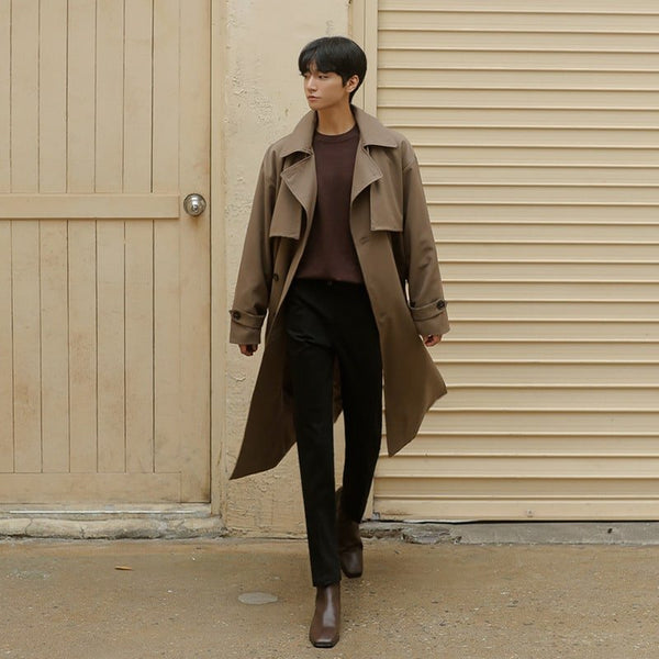 jinsim 韓国 / Mail high-neck trench gs-no-295-korean-trench-coat-