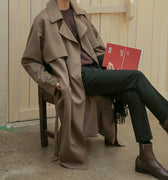 GS No. 295 Korean Trench Coat - Gentleman's Seoul - 