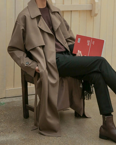 GS No. 295 Korean Trench Coat - Gentleman's Seoul - 