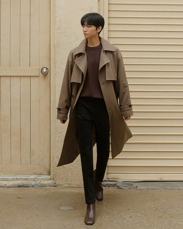 GS No. 295 Korean Trench Coat - Gentleman's Seoul - 