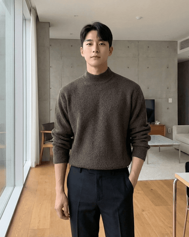 GS No. 296 Turtleneck Sweater – Gentleman's Seoul