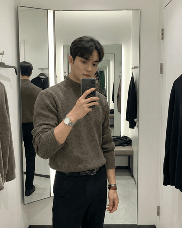 GS No. 296 Turtleneck Sweater - Gentleman's Seoul - 