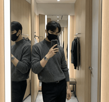 GS No. 296 Turtleneck Sweater - Gentleman's Seoul - 