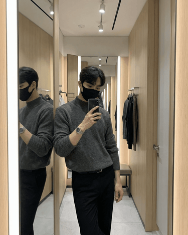 GS No. 296 Turtleneck Sweater - Gentleman's Seoul - 