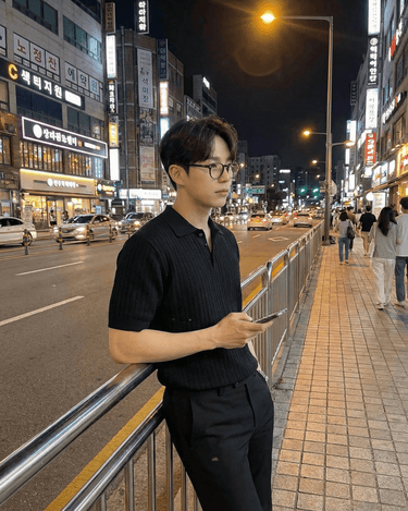 GS No. 3 Seoul Luxe Knit Polo - Gentleman's Seoul - 