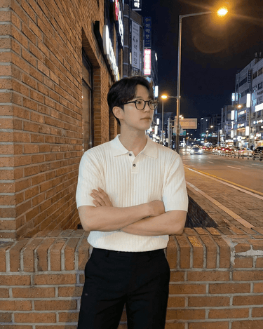 GS No. 3 Seoul Luxe Knit Polo - Gentleman's Seoul - 