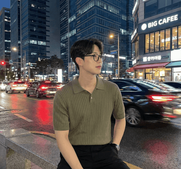 GS No. 3 Seoul Luxe Knit Polo - Gentleman's Seoul - 