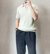 GS No. 30 Luxury Pleated Polo - Gentleman's Seoul - 