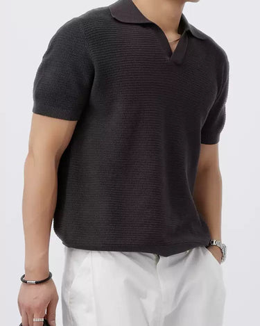 GS No. 30 Luxury Pleated Polo - Gentleman's Seoul - 