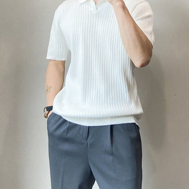 GS No. 30 Luxury Pleated Polo - Gentleman's Seoul - 