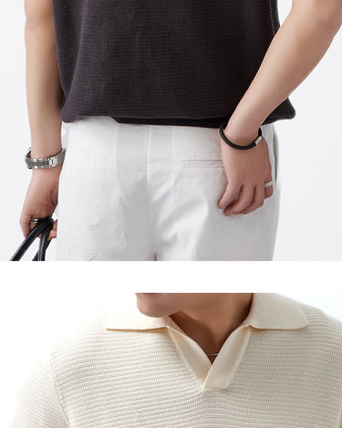 GS No. 30 Luxury Pleated Polo - Gentleman's Seoul - 