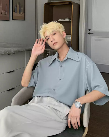 GS No. 304 Outlined Shirt - Gentleman's Seoul - 