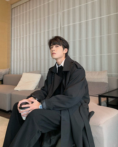 GS No. 307 Modern Trench Coat - Gentleman's Seoul - 