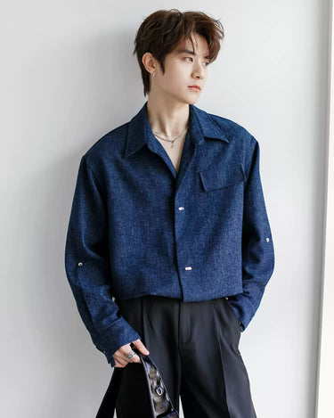 GS No. 310 Textured Shirt - Gentleman's Seoul - 