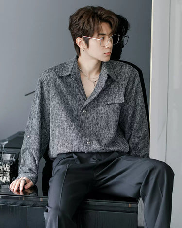 GS No. 310 Textured Shirt - Gentleman's Seoul - 