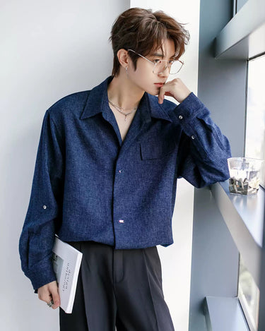 GS No. 310 Textured Shirt - Gentleman's Seoul - 