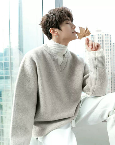 GS No. 321 Simple Sweater - Gentleman's Seoul - 