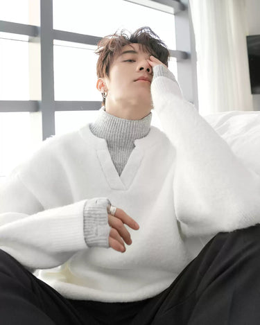 GS No. 321 Simple Sweater - Gentleman's Seoul - 