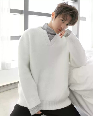 GS No. 321 Simple Sweater - Gentleman's Seoul - 