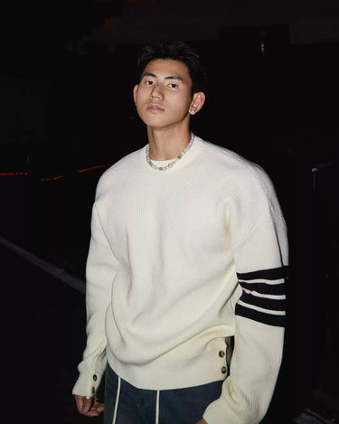 GS No. 331 Striped Sweater - Gentleman's Seoul - 