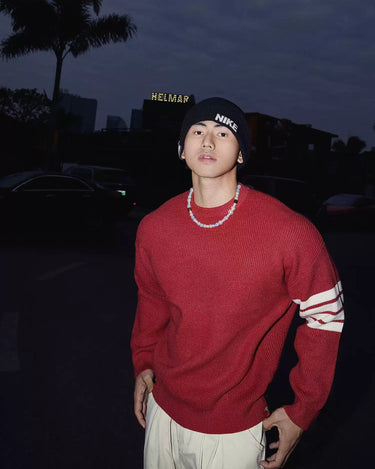 GS No. 331 Striped Sweater - Gentleman's Seoul - 