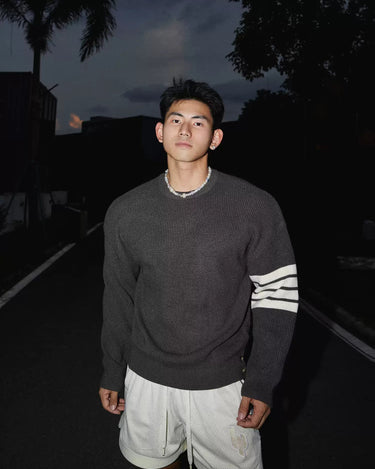 GS No. 331 Striped Sweater - Gentleman's Seoul - 