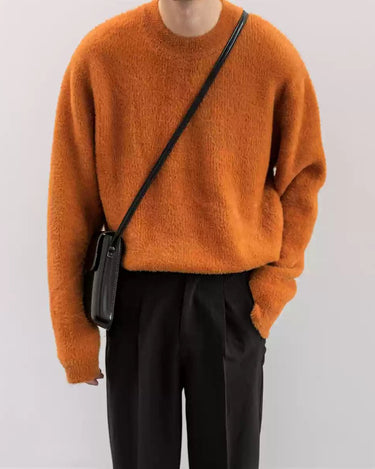 GS No. 335 Rabbit Loose Sweater - Gentleman's Seoul - 