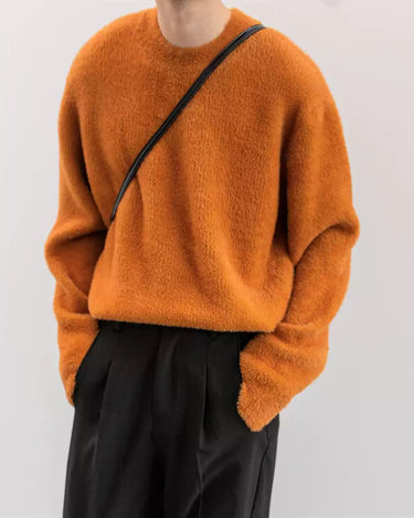 GS No. 335 Rabbit Loose Sweater - Gentleman's Seoul - 