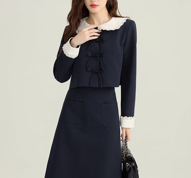 GS No. 338 Suit Skirt Set - Gentleman's Seoul - 