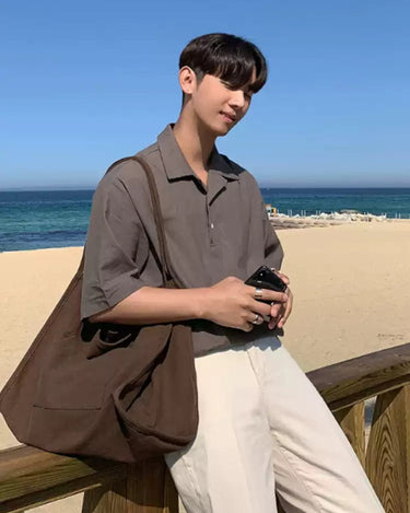 GS No. 342 Summer Linen Shirt - Gentleman's Seoul - 