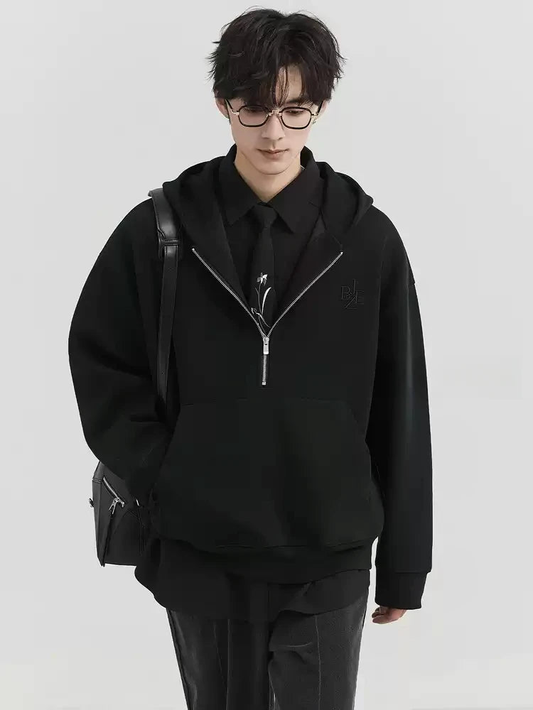 GS No. 344 Zipper Sweatshirt - Gentleman's Seoul - 