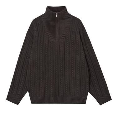 GS No. 346 Half - zipper Sweater - Gentleman's Seoul - 