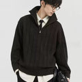 GS No. 346 Half - zipper Sweater - Gentleman's Seoul - 