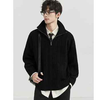 GS No. 346 Half - zipper Sweater - Gentleman's Seoul - 