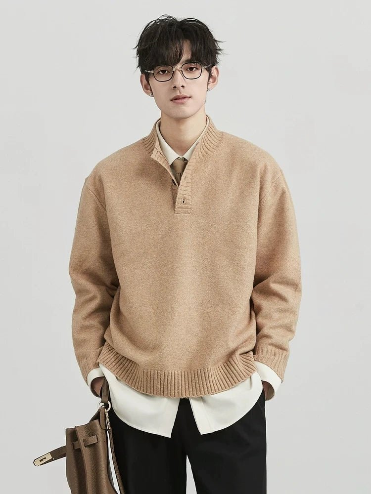 GS No. 347 Wool Knitted Sweater - Gentleman's Seoul - 